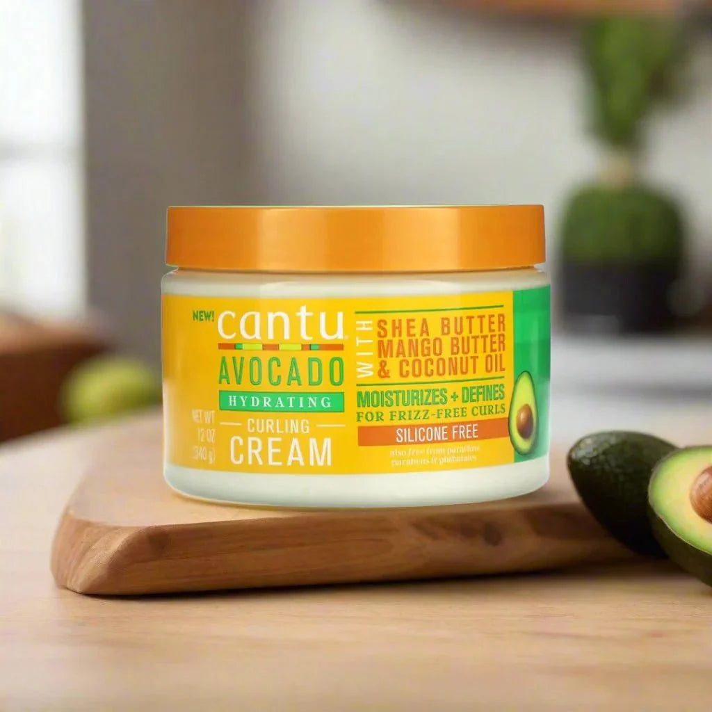 Cantu Avocado Curling Cream 12oz - Bazarora