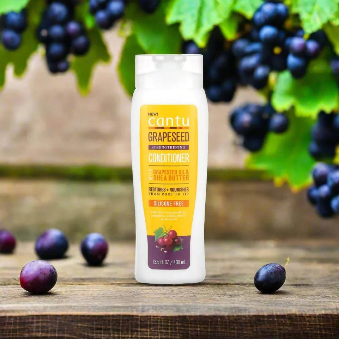 Cantu Grapeseed Strengthening Conditioner 13.5 oz - Bazarora