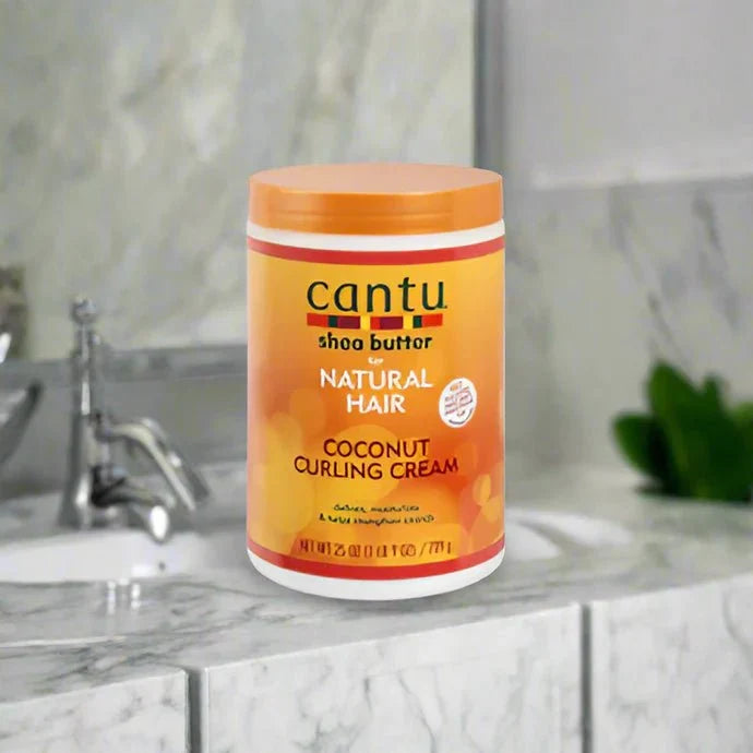 Cantu Shea Butter Coconut Curling Cream 25 oz - Bazarora