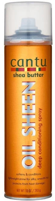 Cantu Shea Butter Oil Sheen Deep Conditioning Spray 10 oz - Bazarora