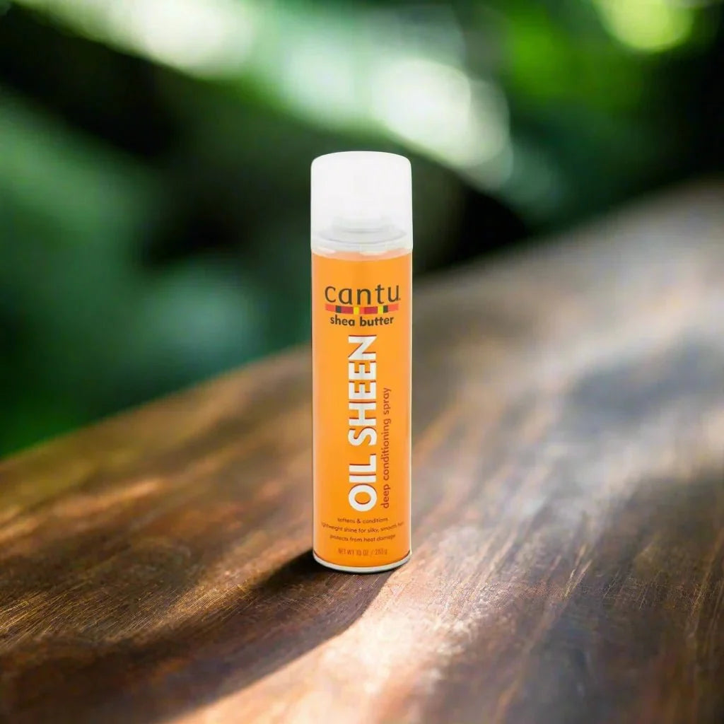 Cantu Shea Butter Oil Sheen Spray 10 oz - Bazarora
