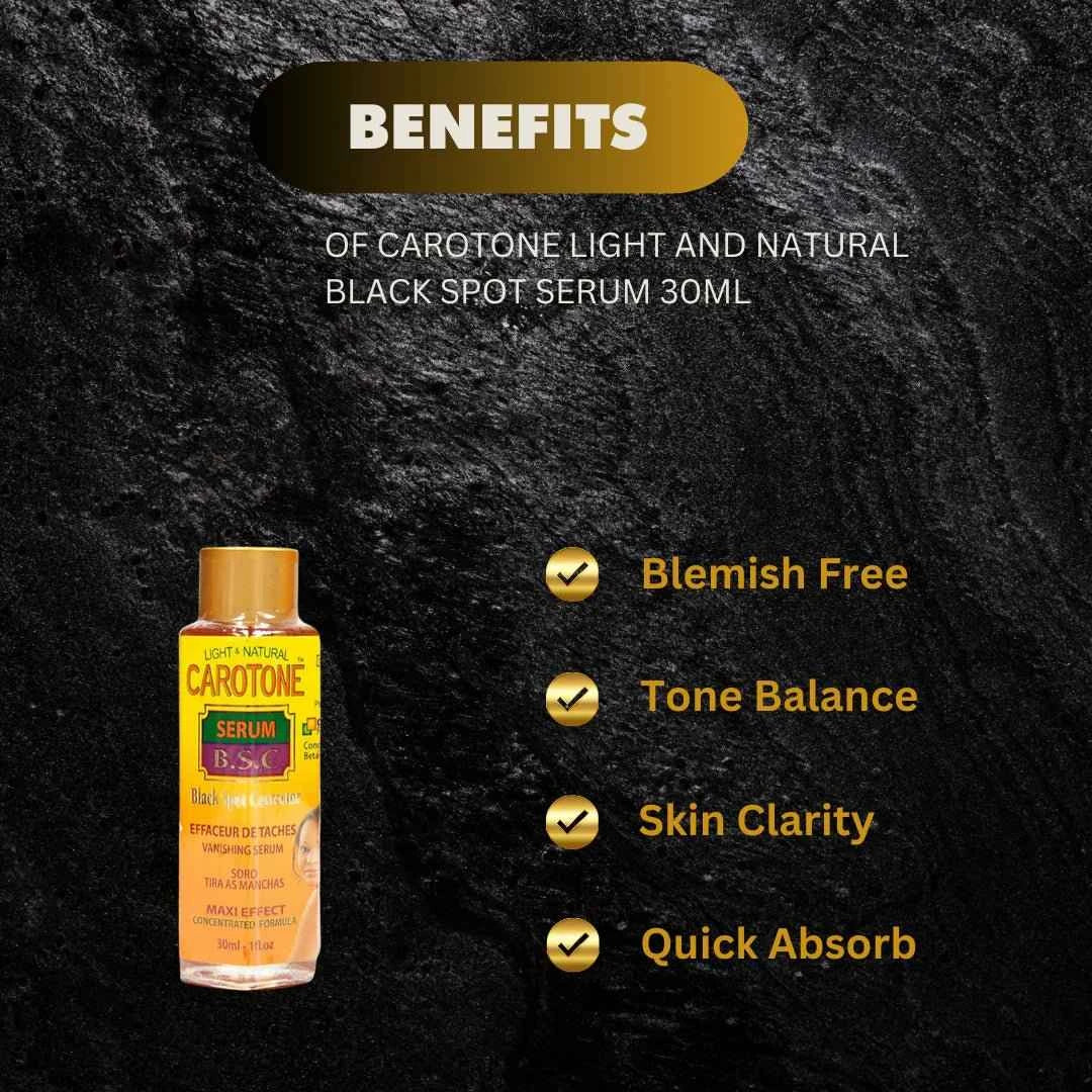 Carotone Serum Light & Natural Face Serum 30ml