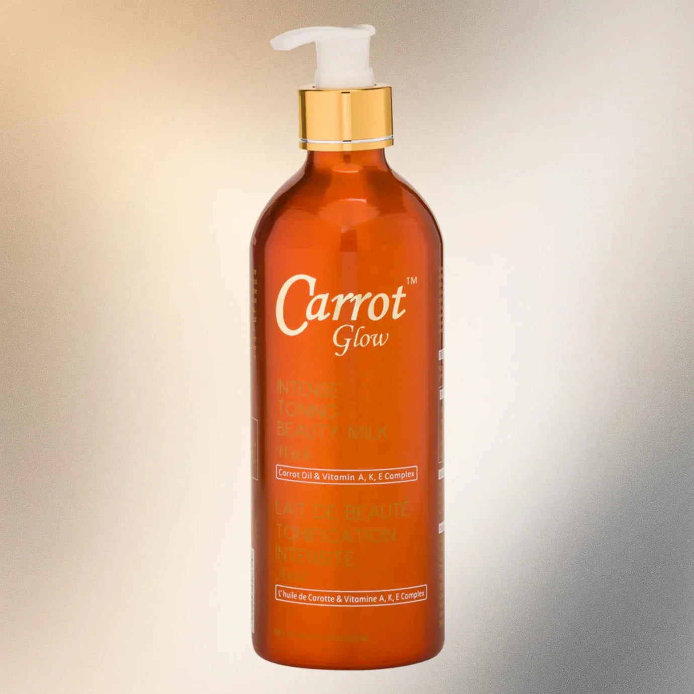 Carrot Glow Beauty Milk 16.8 oz - Bazarora