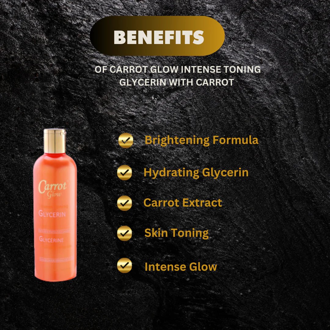 Carrot Glow Glycerin with Carrot 16.8 oz - Bazarora