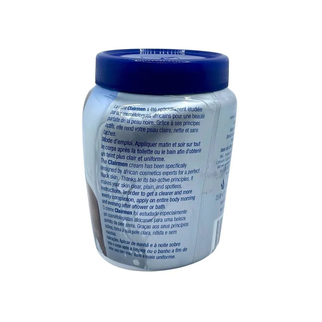 Clairmen Body Cream for Men 500ml – Daily Moisturizing Cream - Bazarora