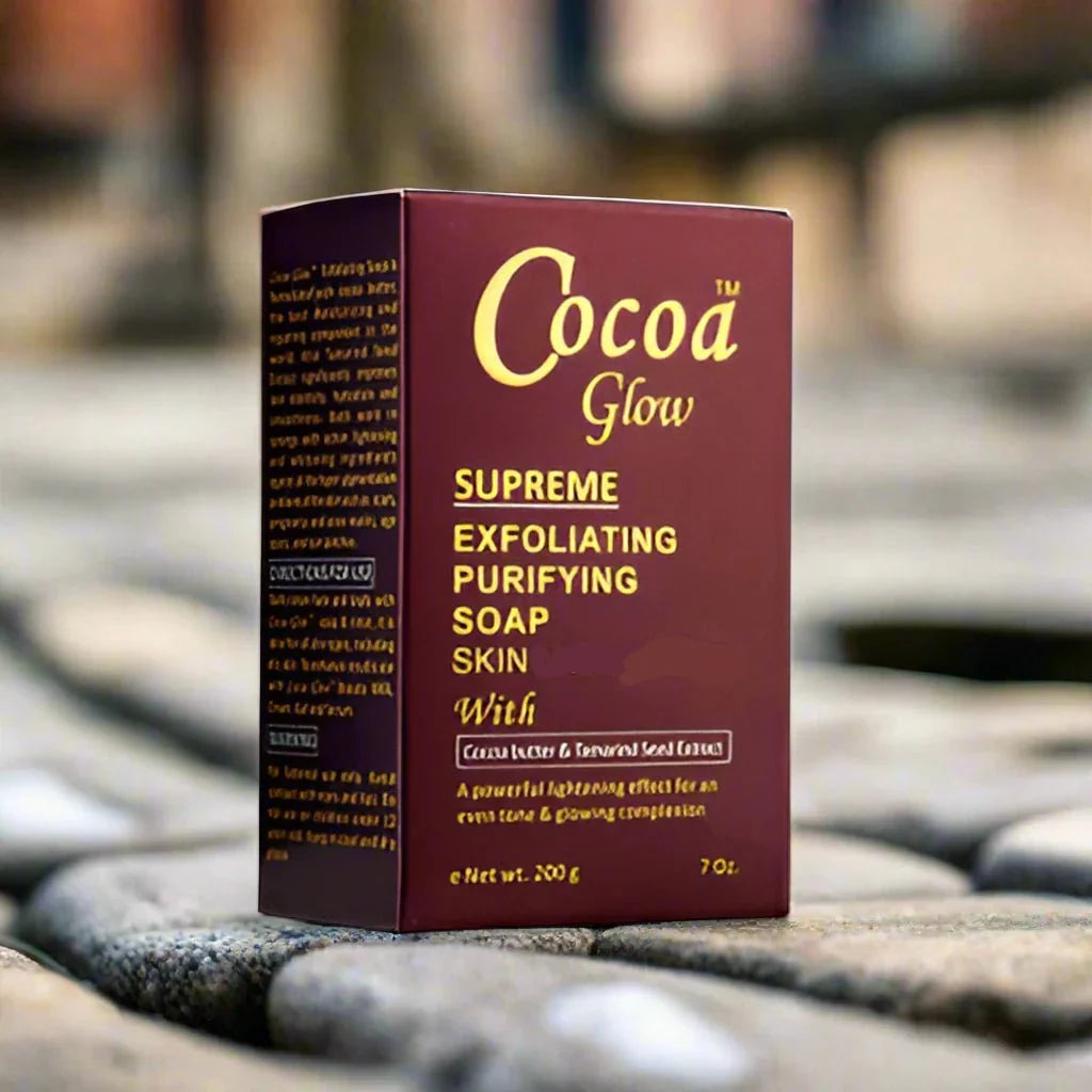 Cocoa Glow Supreme Soap 7 oz - Bazarora