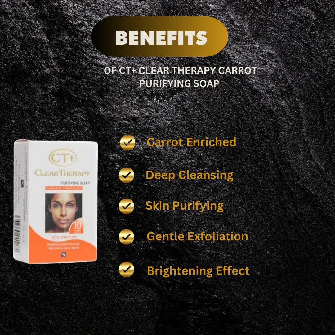 CT+ Carrot Purifying Soap 5.8 oz - Bazarora