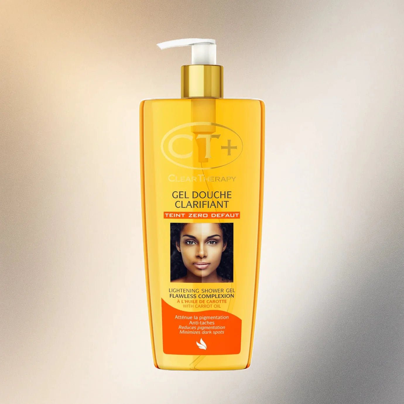 CT+ Shower Gel with Carrot Oil 800ml - Bazarora