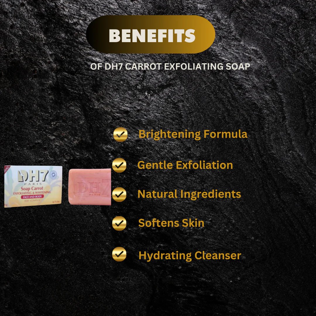 DH7 Carrot Soap with Apricot Kernel 8.75 oz - Bazarora