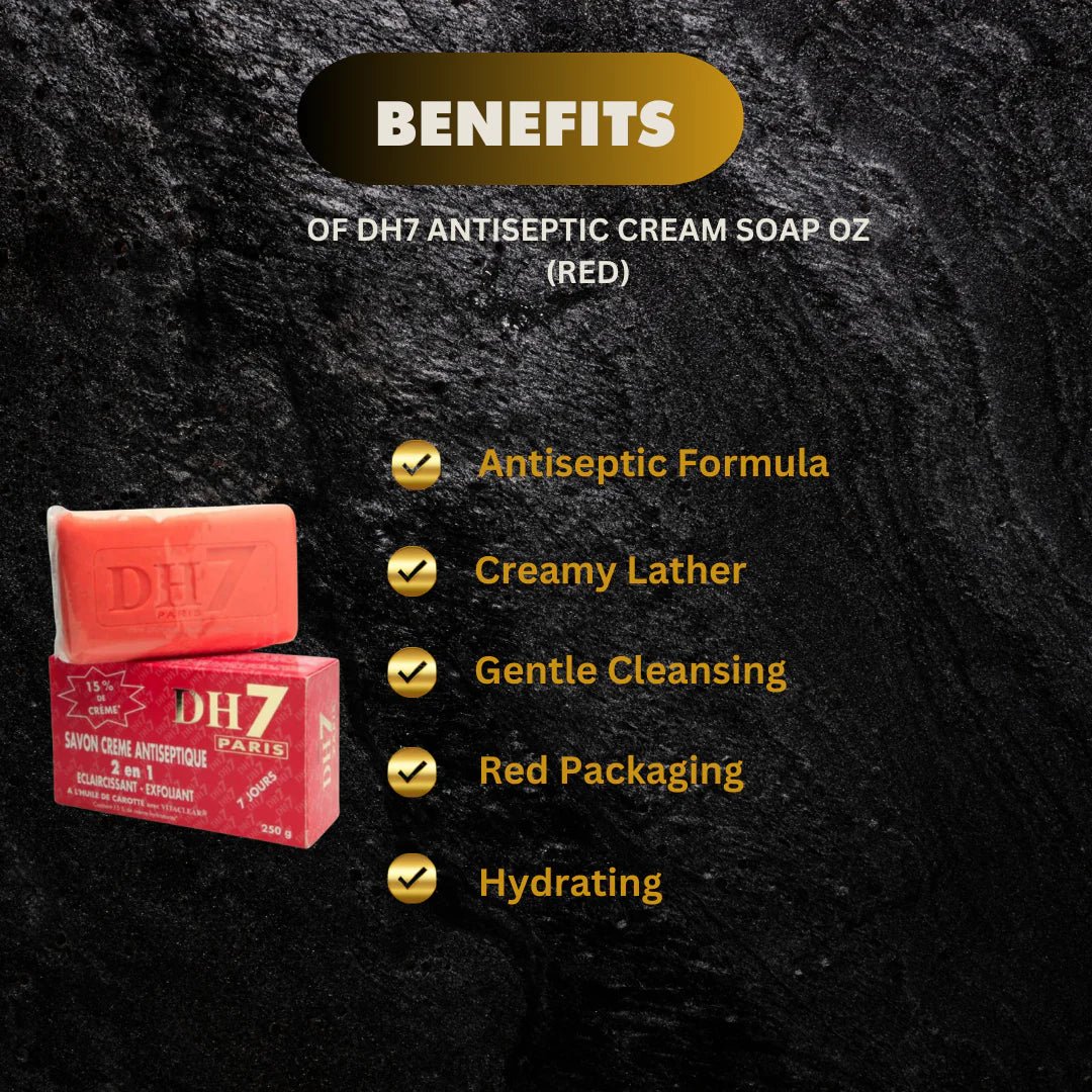 DH7 Cream Soap Red 8.75 oz - Bazarora