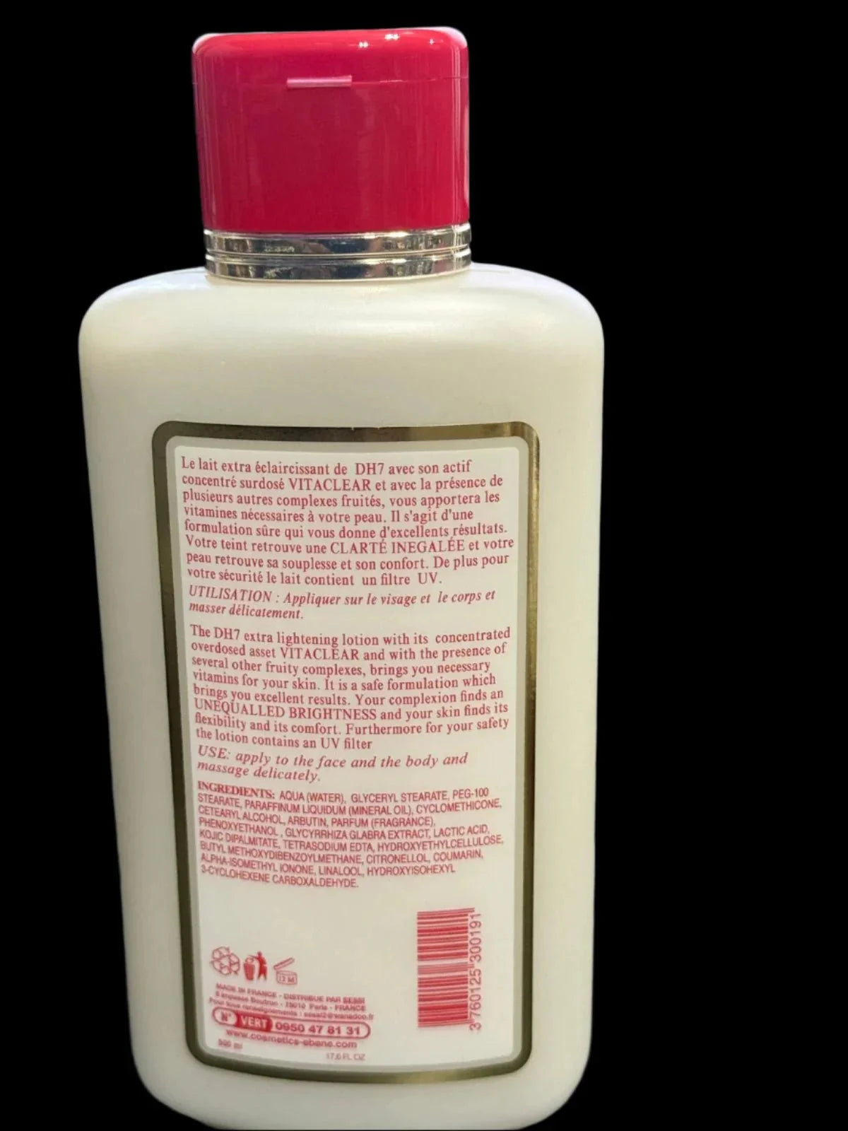 DH7 Extra Complexion Lotion with Vitaclear 16.9 oz - Bazarora
