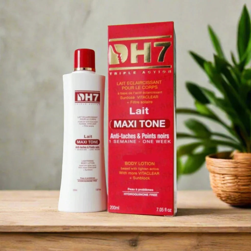 DH7 Maxi Tone Body Milk Lotion 200 ml - Bazarora