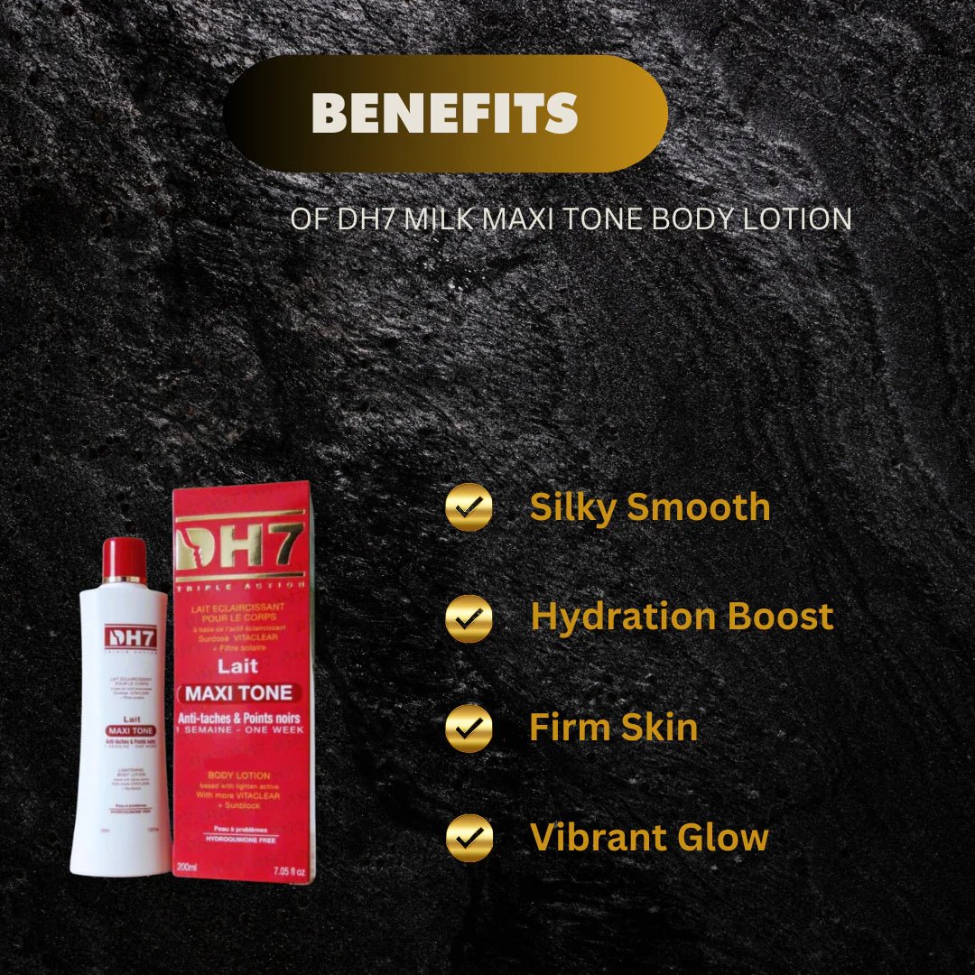 DH7 Maxi Tone Body Milk Lotion 200 ml - Bazarora
