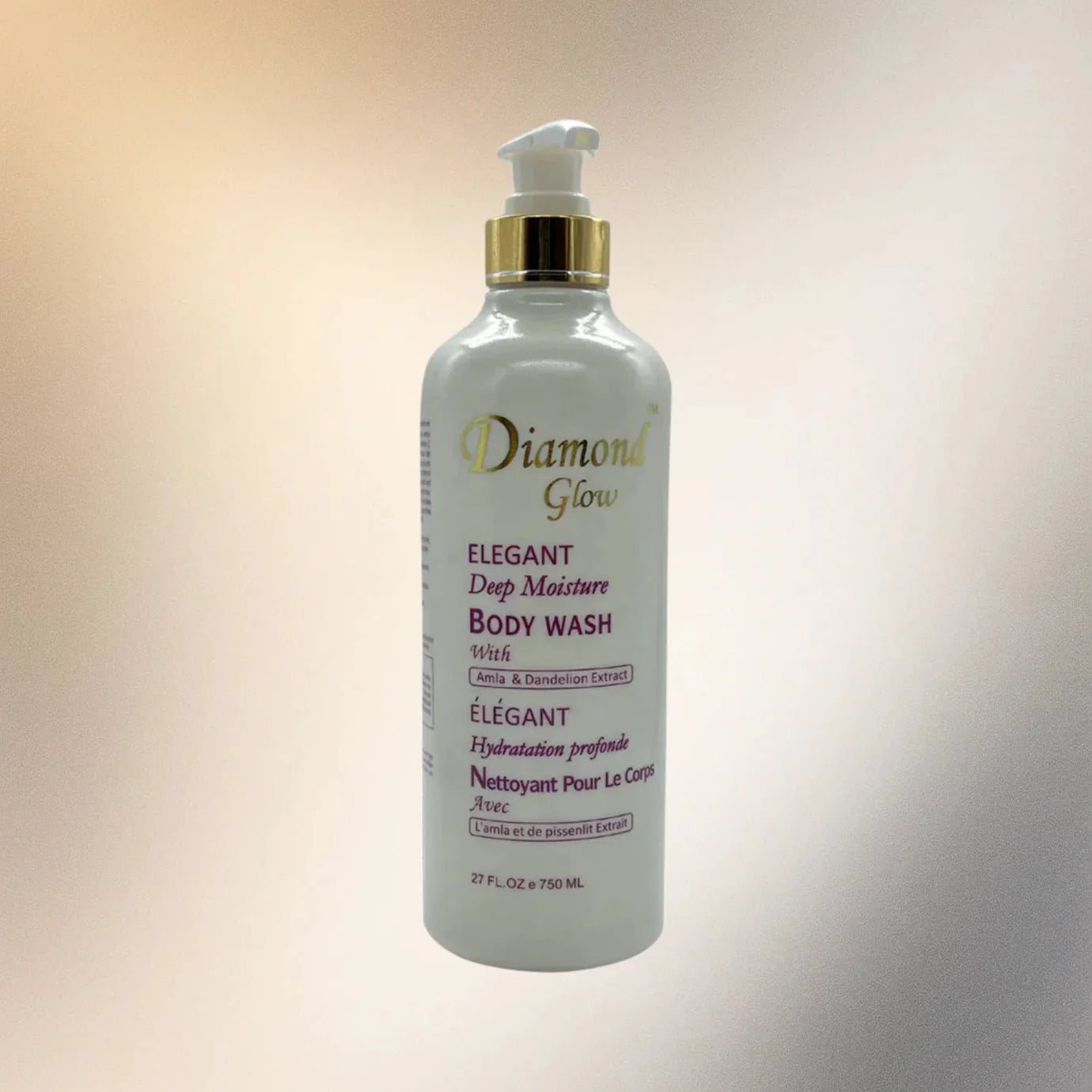 Diamond Glow Elegant Deep Moisture Body Wash 750ml | 27 oz - Bazarora