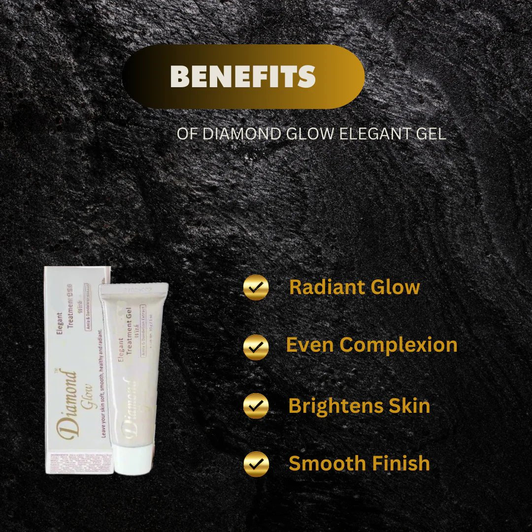 Diamond Glow Elegant Gel 1 oz - Bazarora