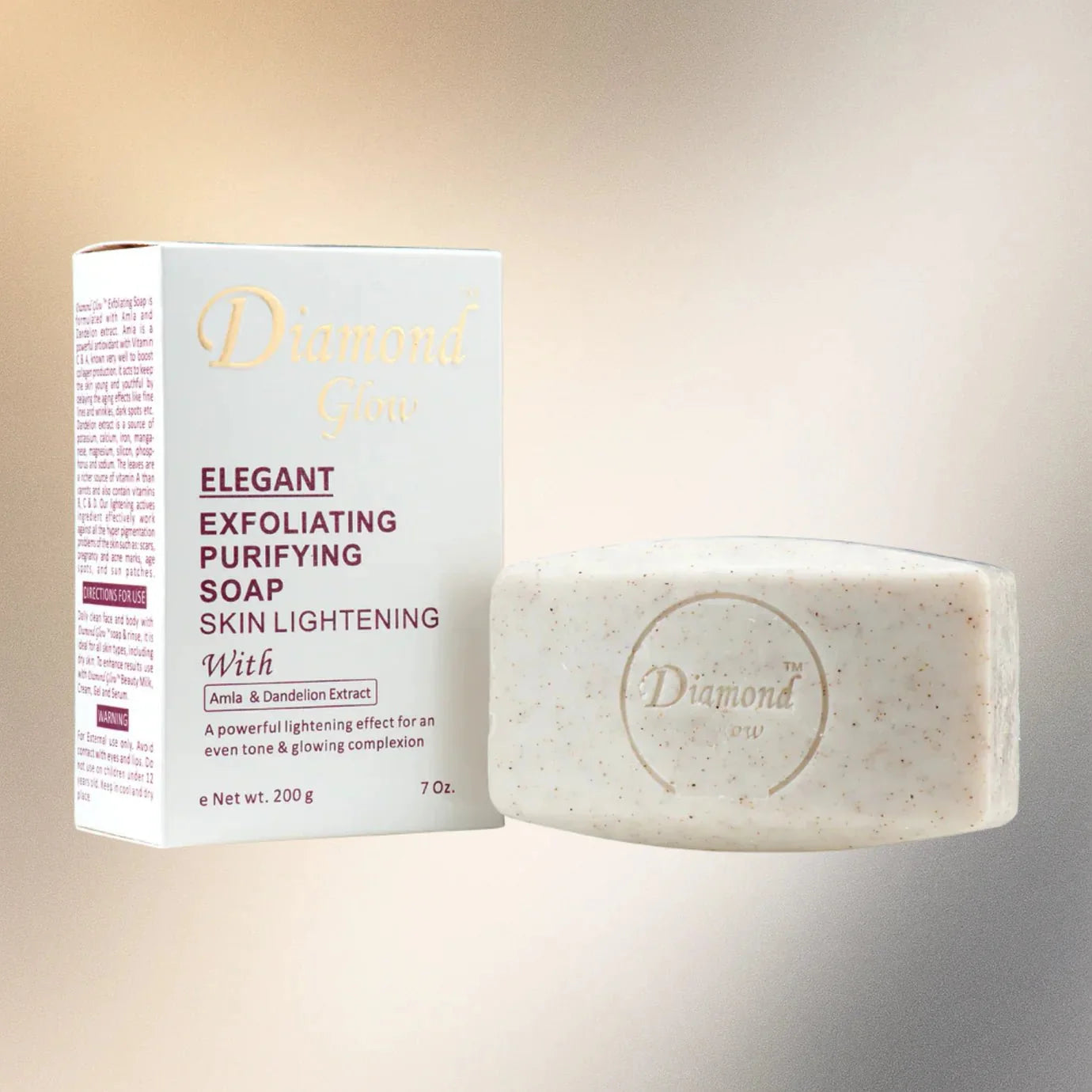 Diamond Glow Elegant Purifying Soap 7 oz - Bazarora