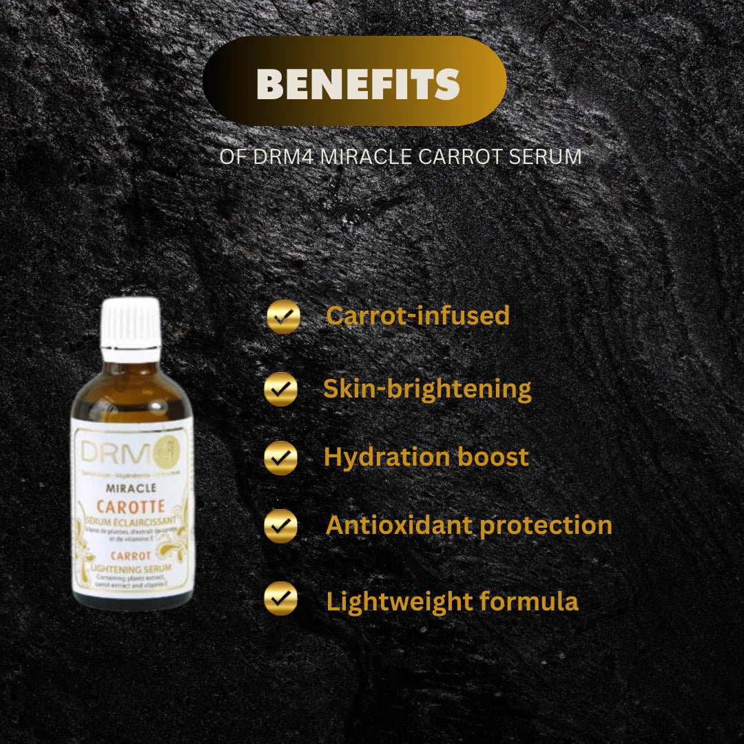 DRM4 MIRACLE Carrot Serum 1.66oz - Bazarora