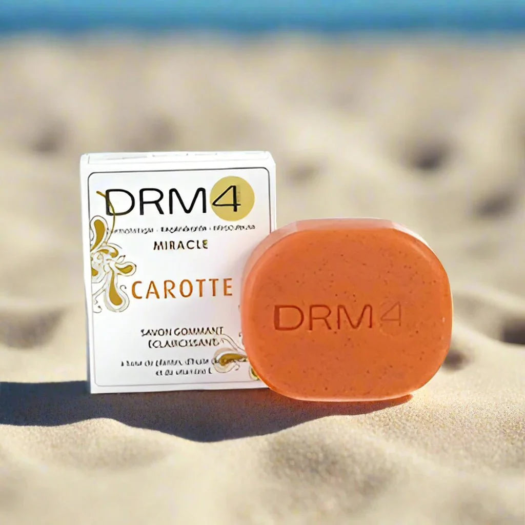 DRM4 Miracle Carrot Soap with Carrot Oil & Vitamin E 200g / 7oz - Bazarora