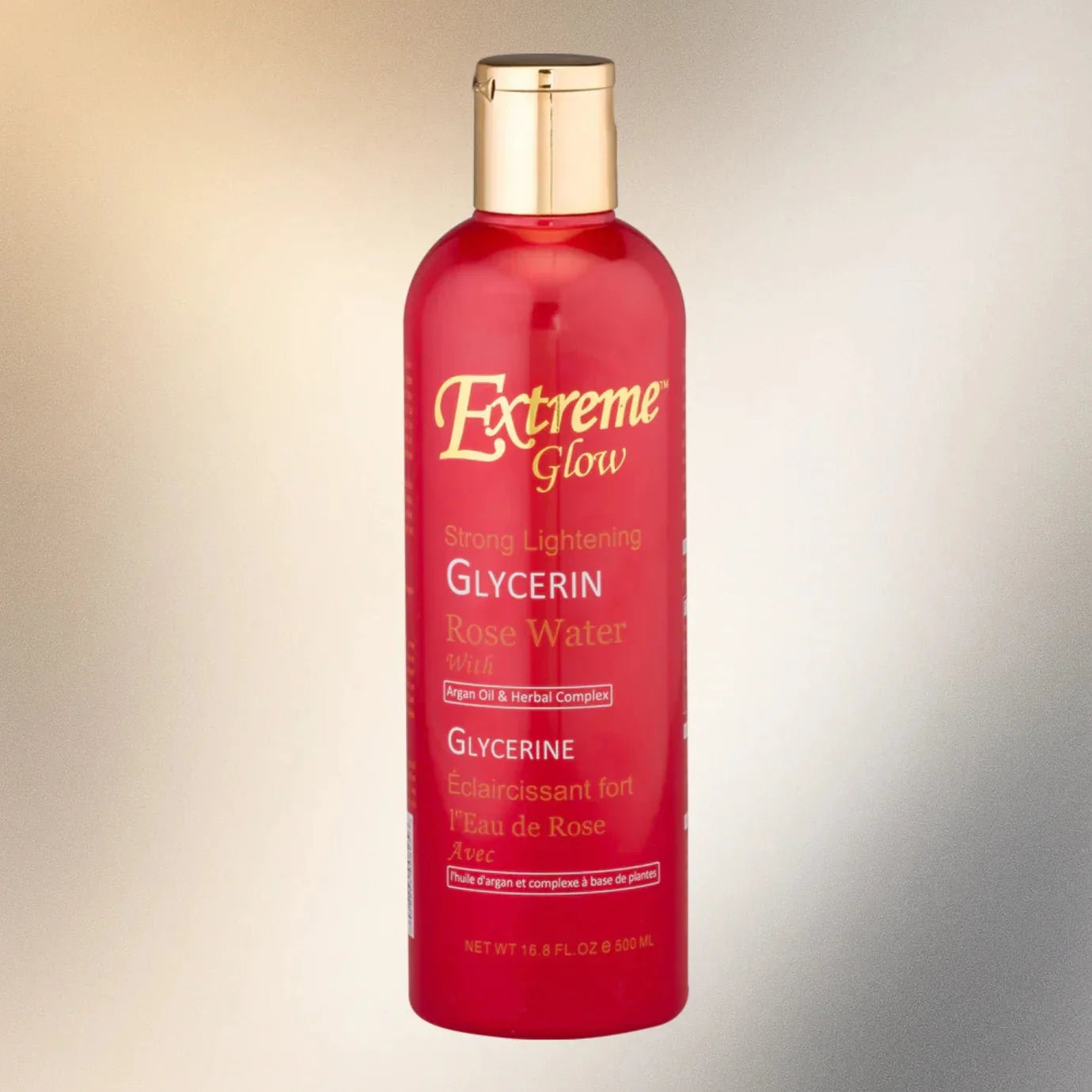 Extreme Glow Strong Glycerin Rose Water with Argan Oil 16.8 oz - Bazarora