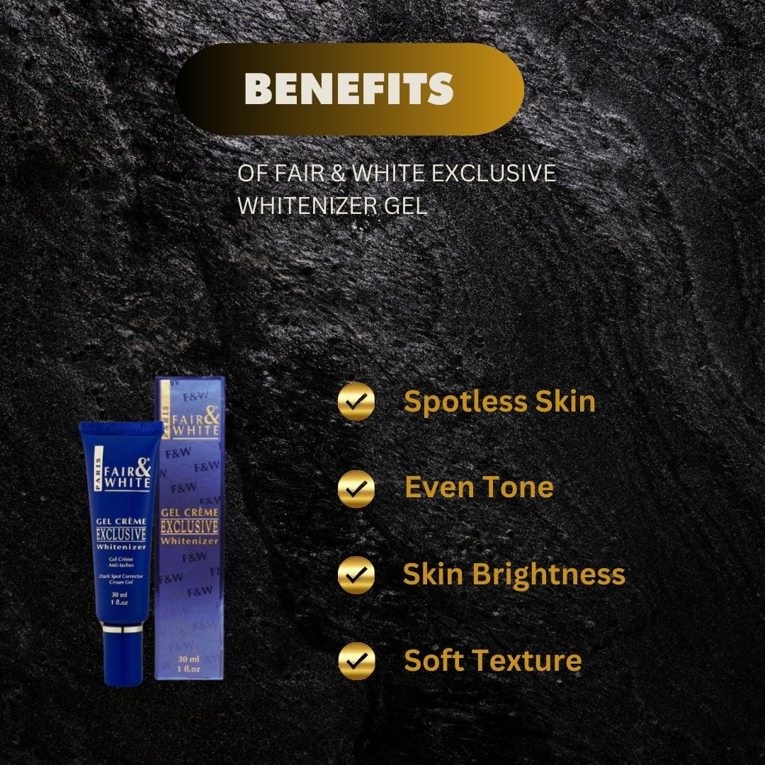 Fair & White Exclusive Radiance Gel 30 ml - Bazarora