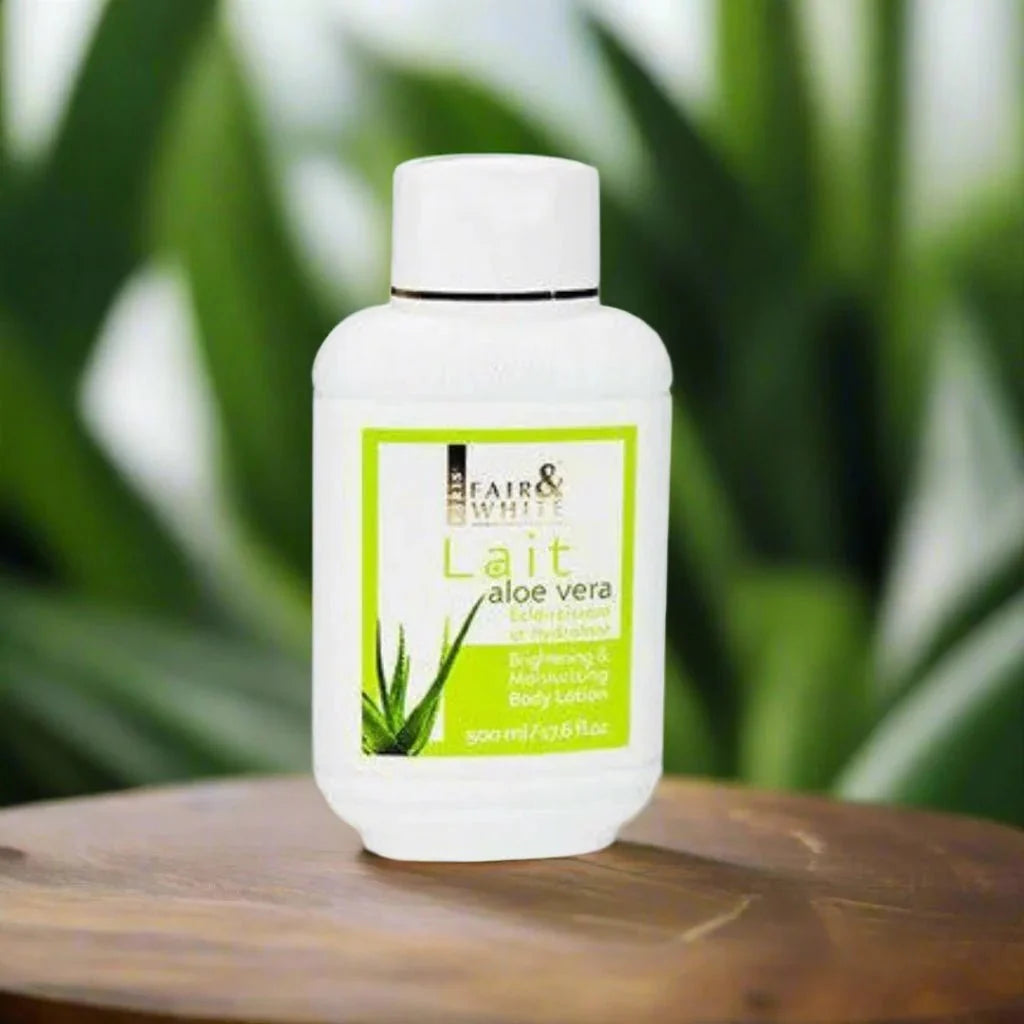 Fair & White Original Aloe Vera Moisturizing Lotion 17.6 oz (Clearance) - Bazarora