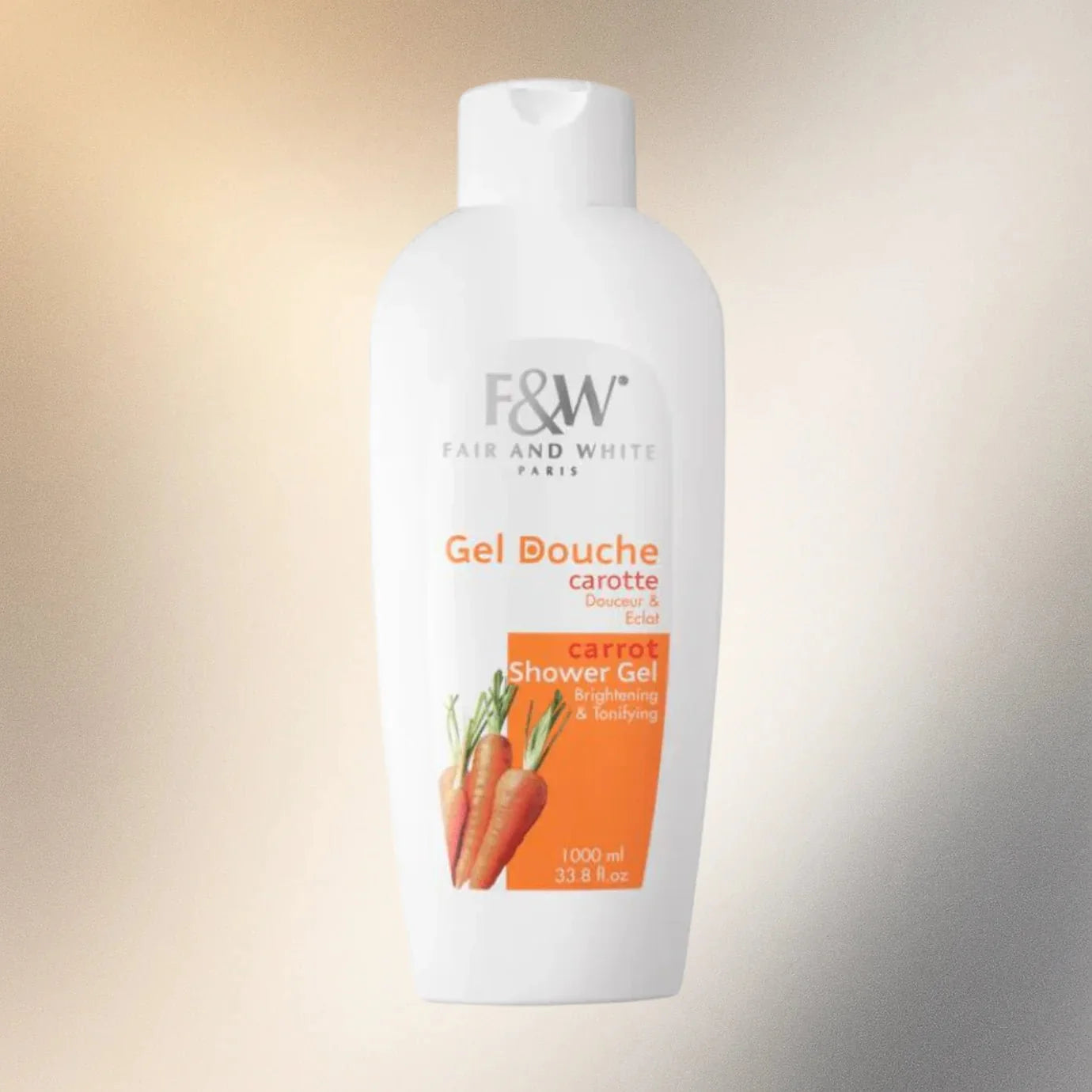 Fair & White Original Carrot Body Wash 33.8 oz – Gentle Daily - Bazarora