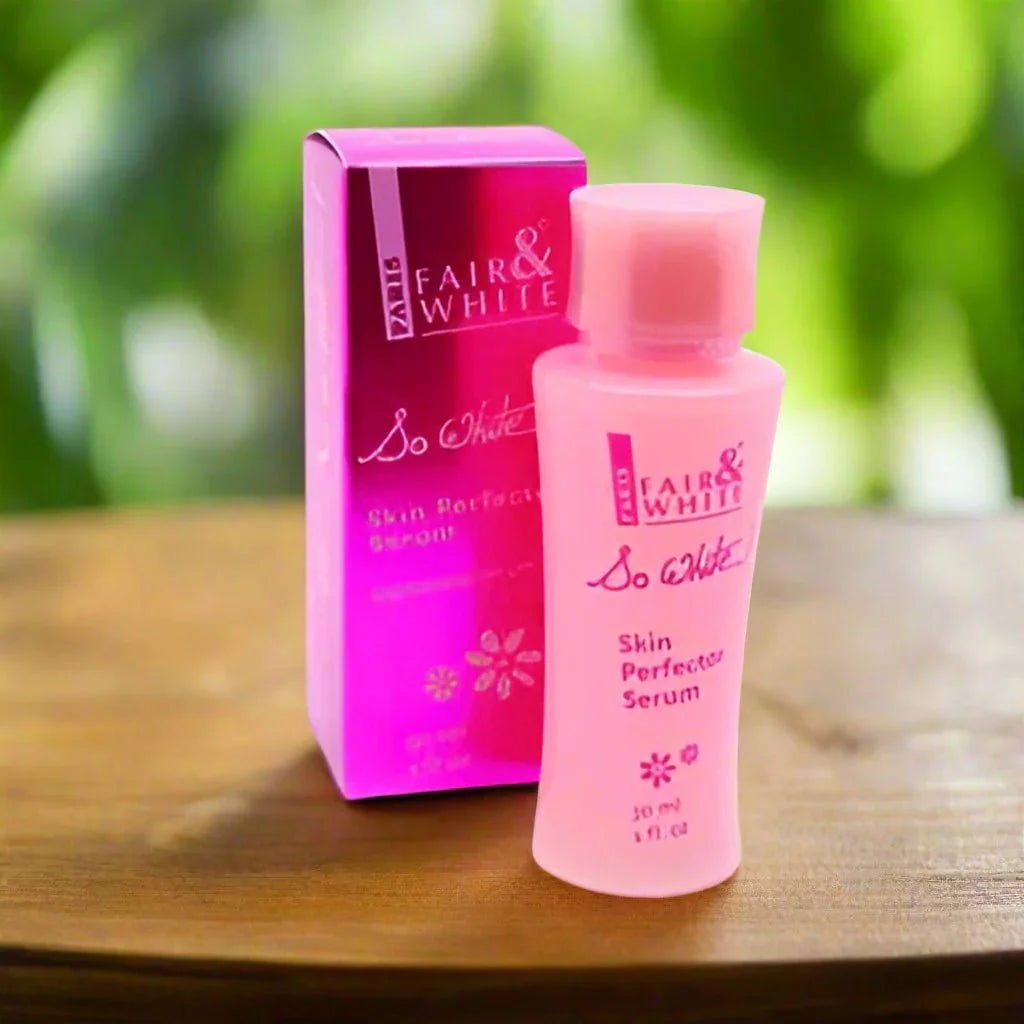 Fair & White Skin Perfector Face Serum 30ml – Lightweight Daily Serum - Bazarora