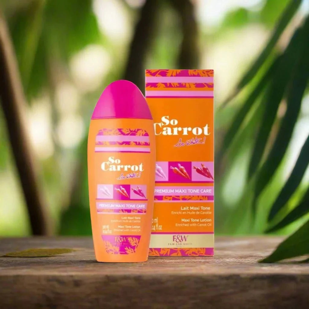 Fair & White So Carrot Maxi Tone Body Lotion with Carrot Oil 300ml - Bazarora