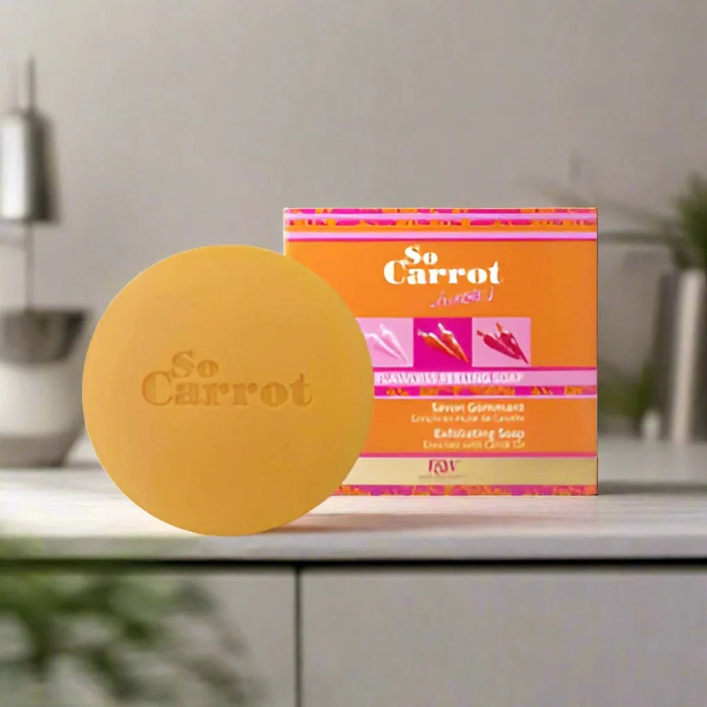 Fair & White So Carrot Soap with Carrot Oil 7 oz - Bazarora