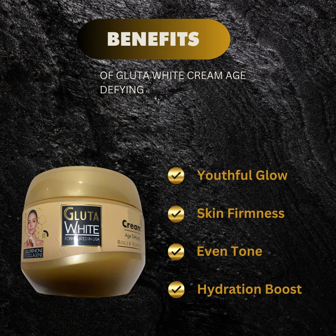 Gluta White Nourishing Cream with Glutathione & Collagen 275ml - Bazarora