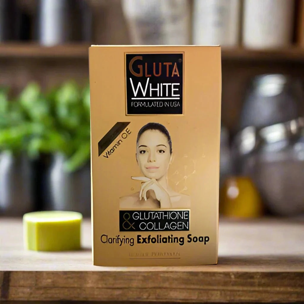 Gluta White Soap with Glutathione & Collagen 7 oz - Bazarora