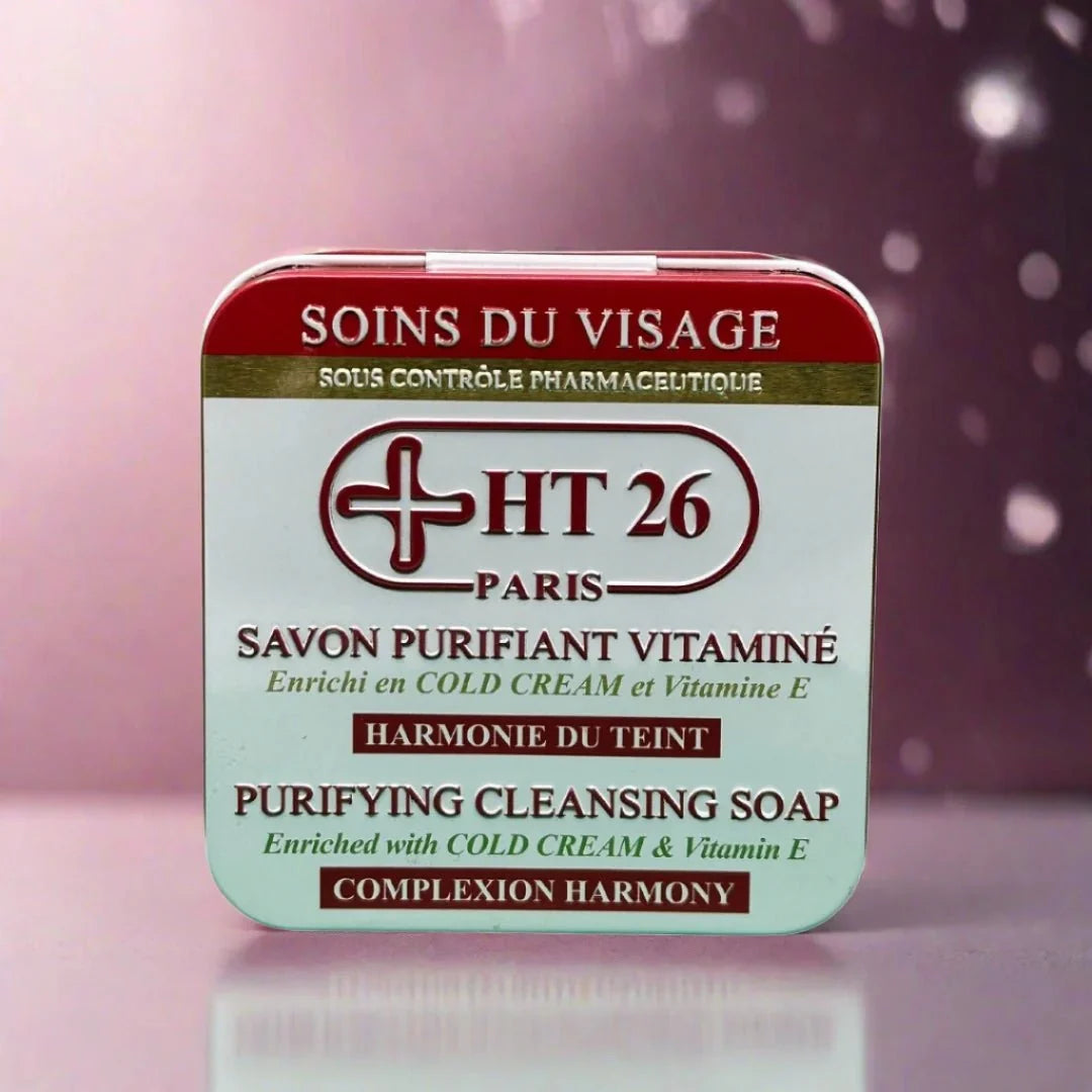 HT26 Cleansing Soap with Cold Cream & Vitamin E 150g - Bazarora