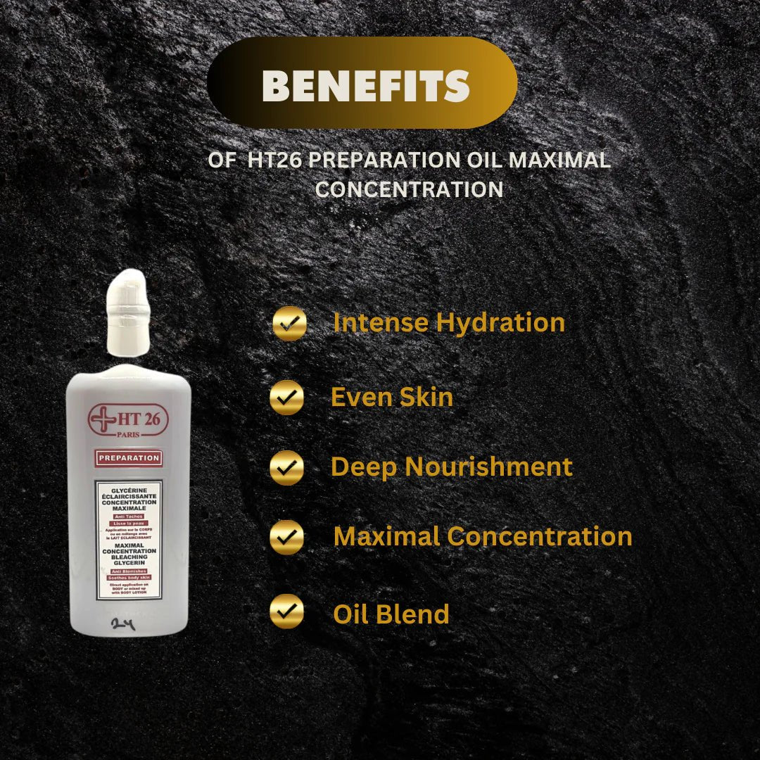 HT26 Preparation Body Oil Concentrate 7.5 oz - Bazarora
