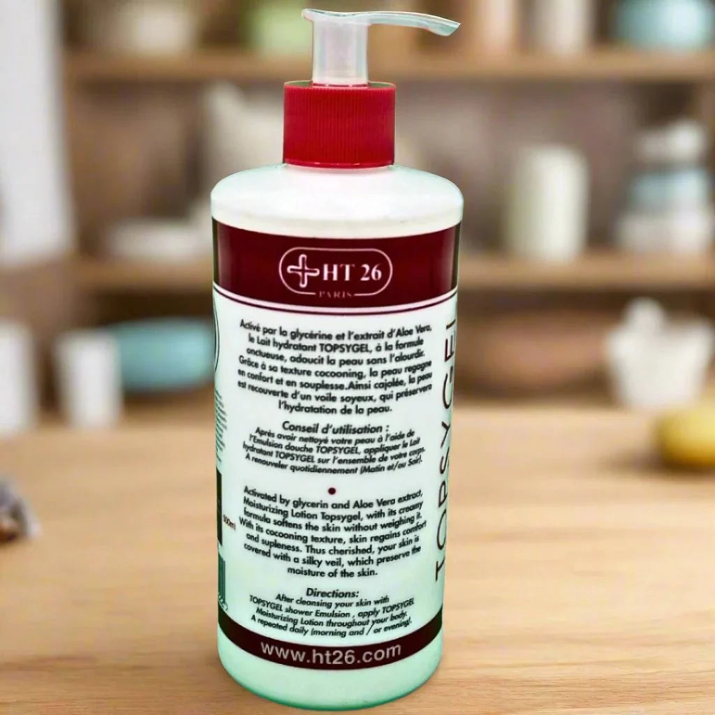 HT26 Topsy Gel Moisturizing Body Lotion 500 ml - Bazarora