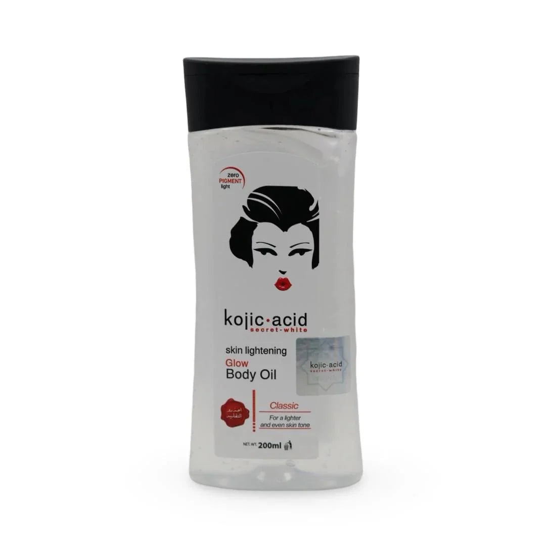 Kojic Acid Glow Body Oil 200ml - Bazarora