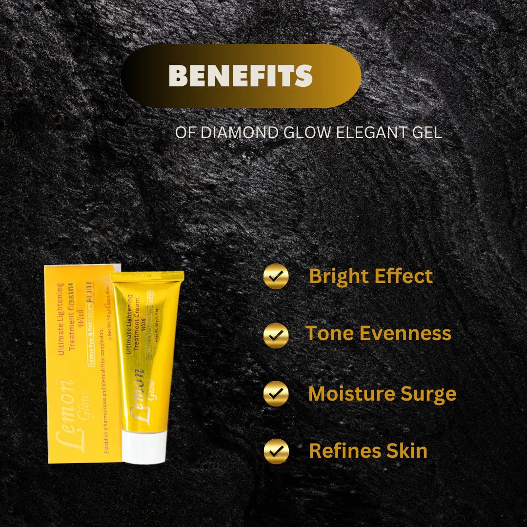 Lemon Glow Ultimate Cream 1.7 oz - Bazarora