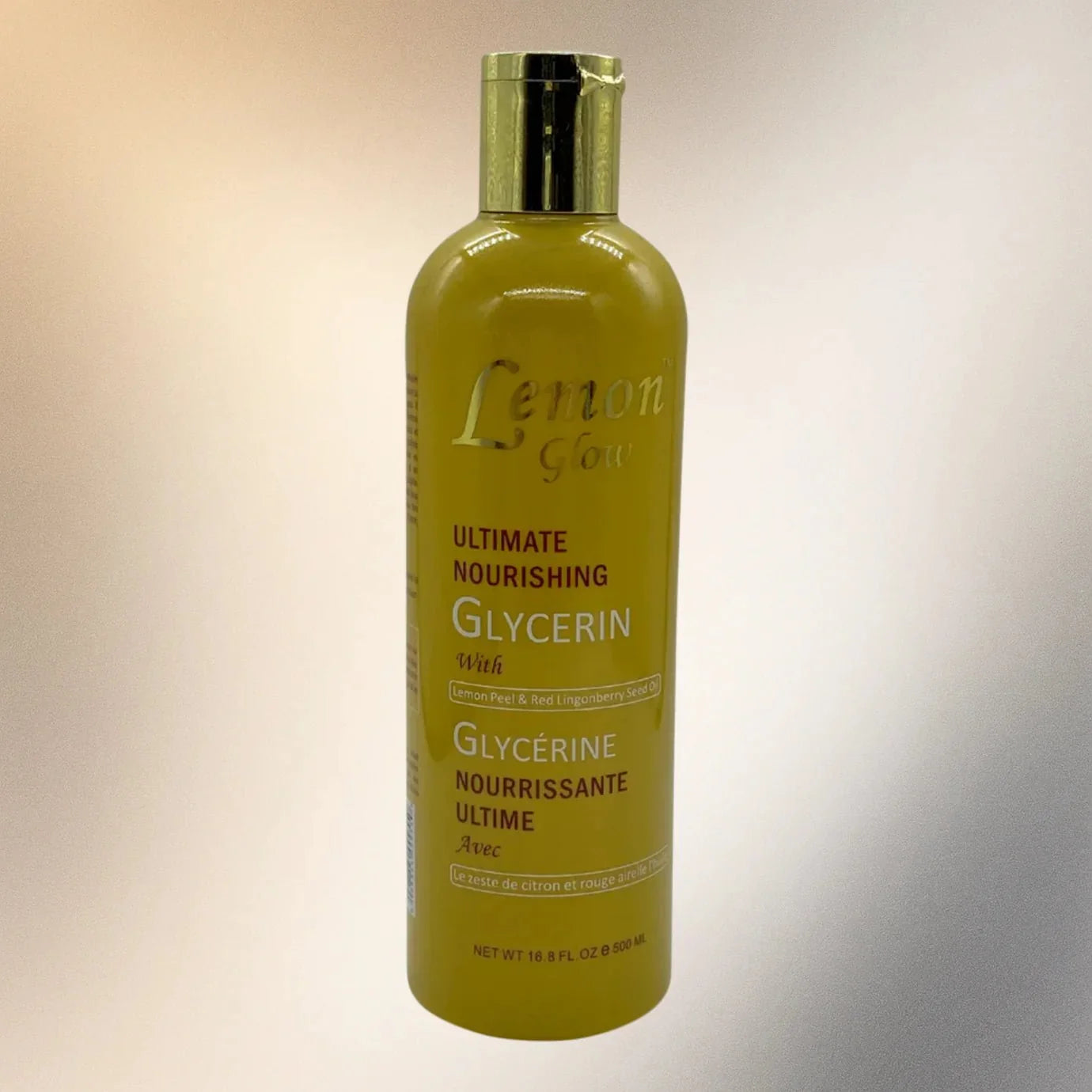 Lemon Glow Ultimate Nourishing Glycerin 500ml - Bazarora