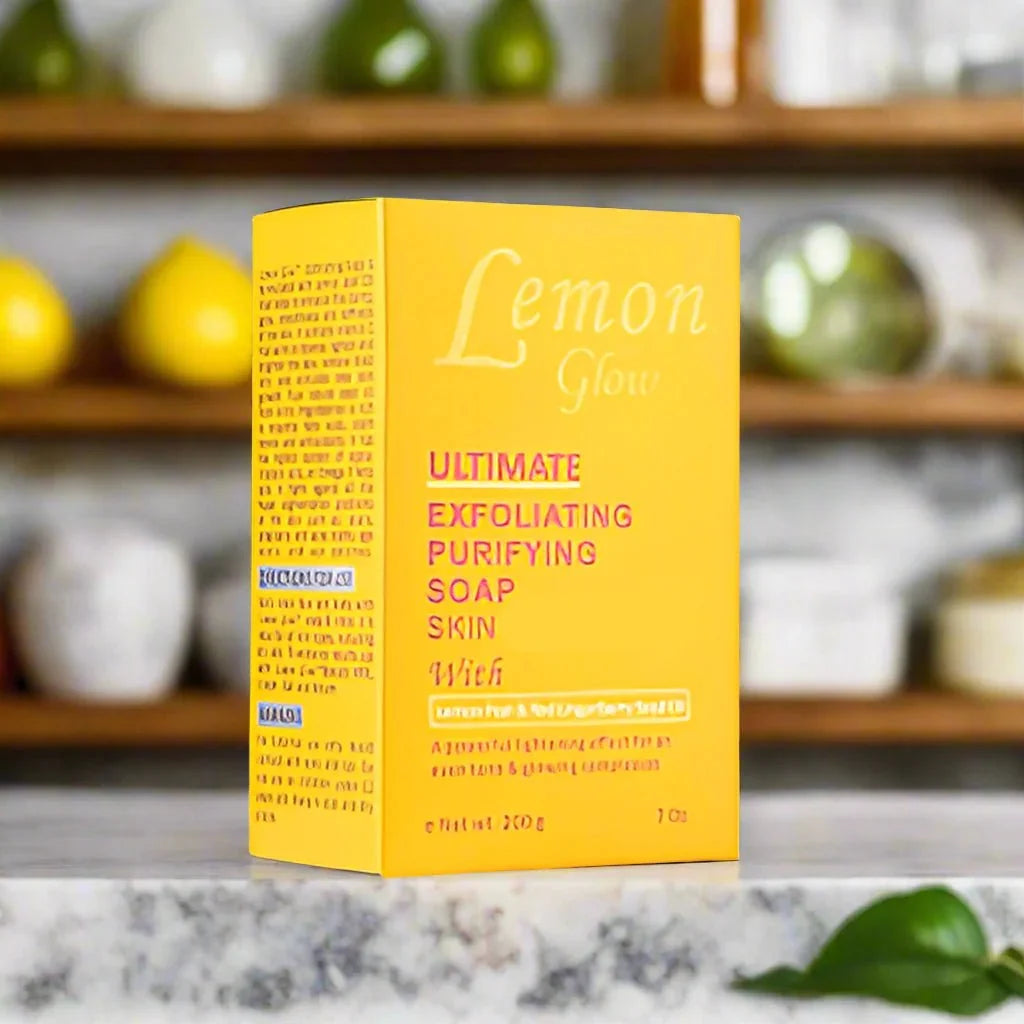 Lemon Glow Ultimate Purifying Soap 7 oz - Bazarora