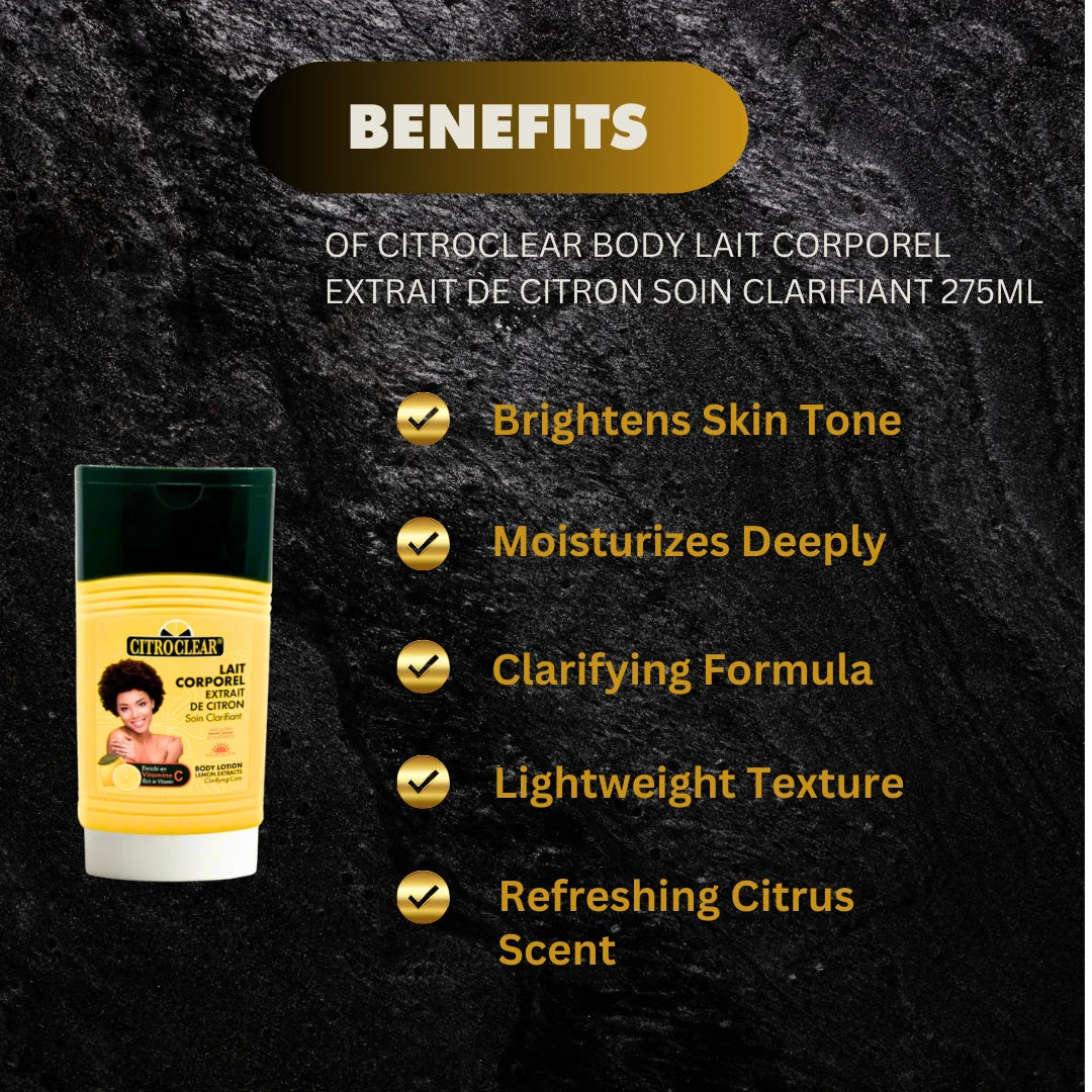 Citroclear Lemon Extract Body Lotion – 275ml