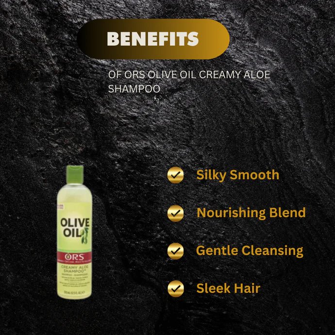 ORS Olive Creamy Aloe Shampoo 12.5 oz - Bazarora