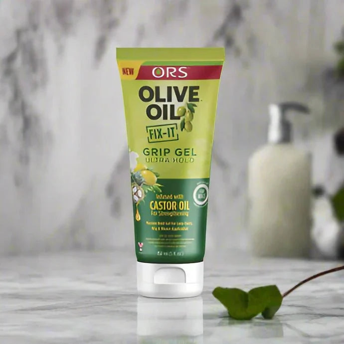 ORS Olive Fix-It Ultra Hold Grip Hair Gel 5 oz - Bazarora