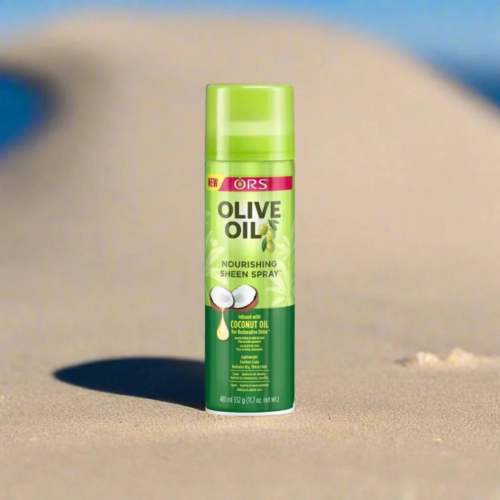 ORS Olive Nourishing Sheen Spray Infused with Coconut 11.7oz - Bazarora