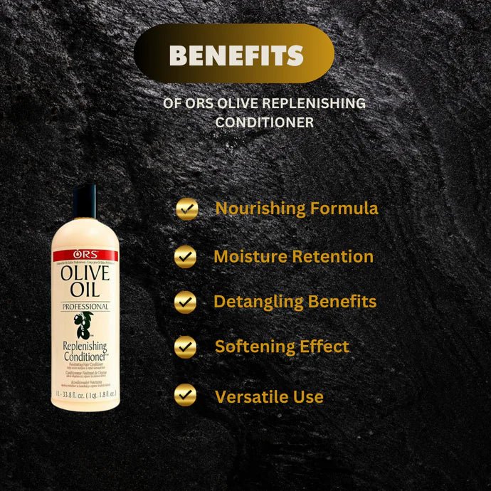 ORS Olive Oil Replenishing Conditioner 33.8 fl oz - Bazarora
