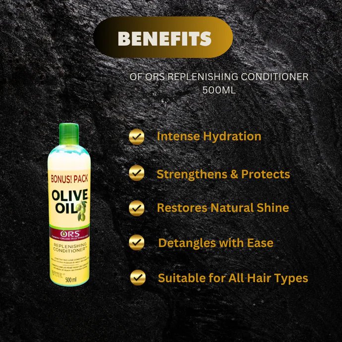 ORS Olive Oil Replenishing Conditioner 500ml - Bazarora
