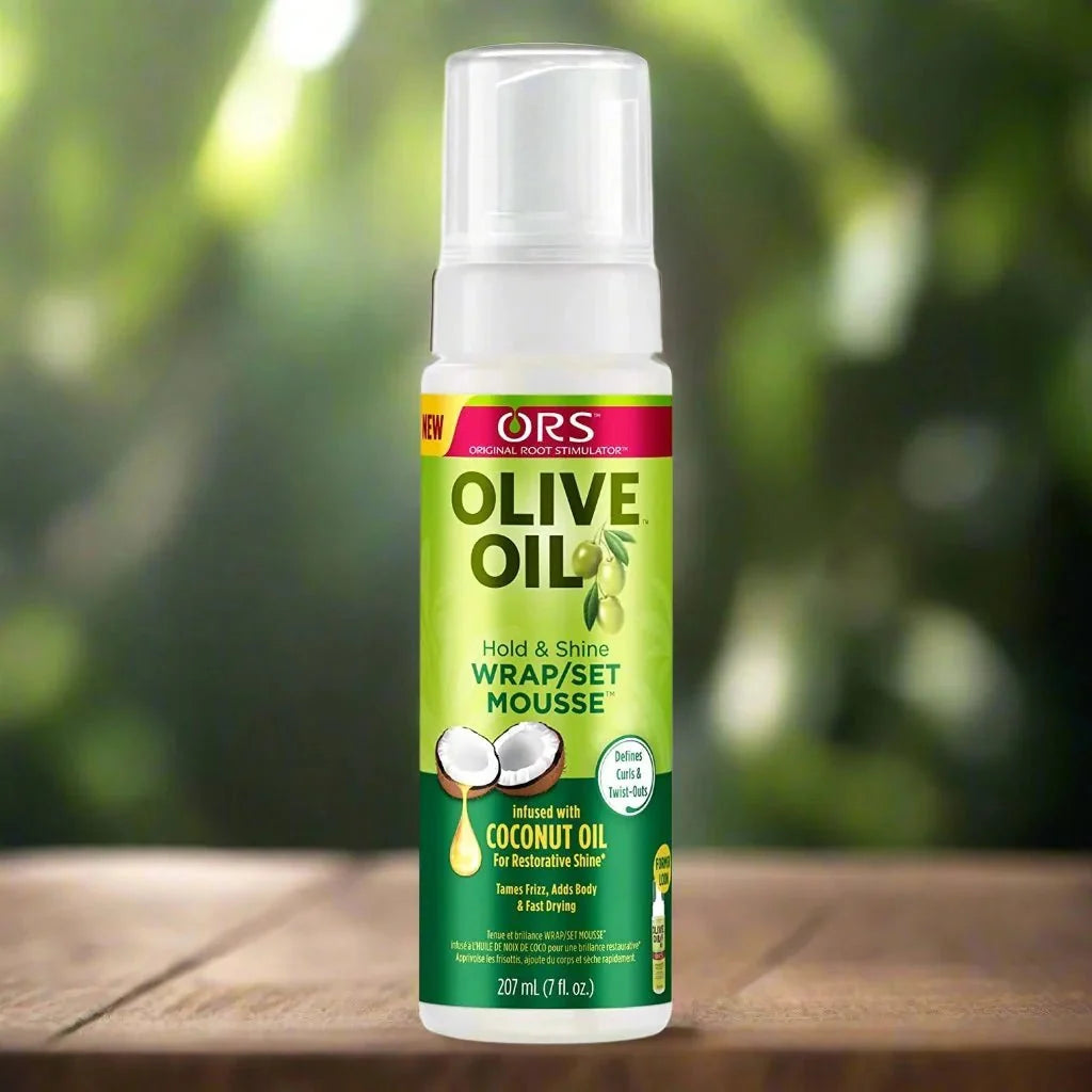 ORS Olive Wrap and Set Mousse 7 oz - Bazarora