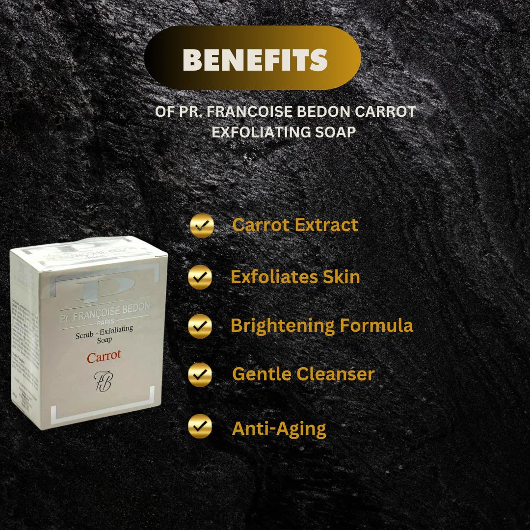 Pr. Francoise Bedon Carrot Soap 7 oz - Bazarora