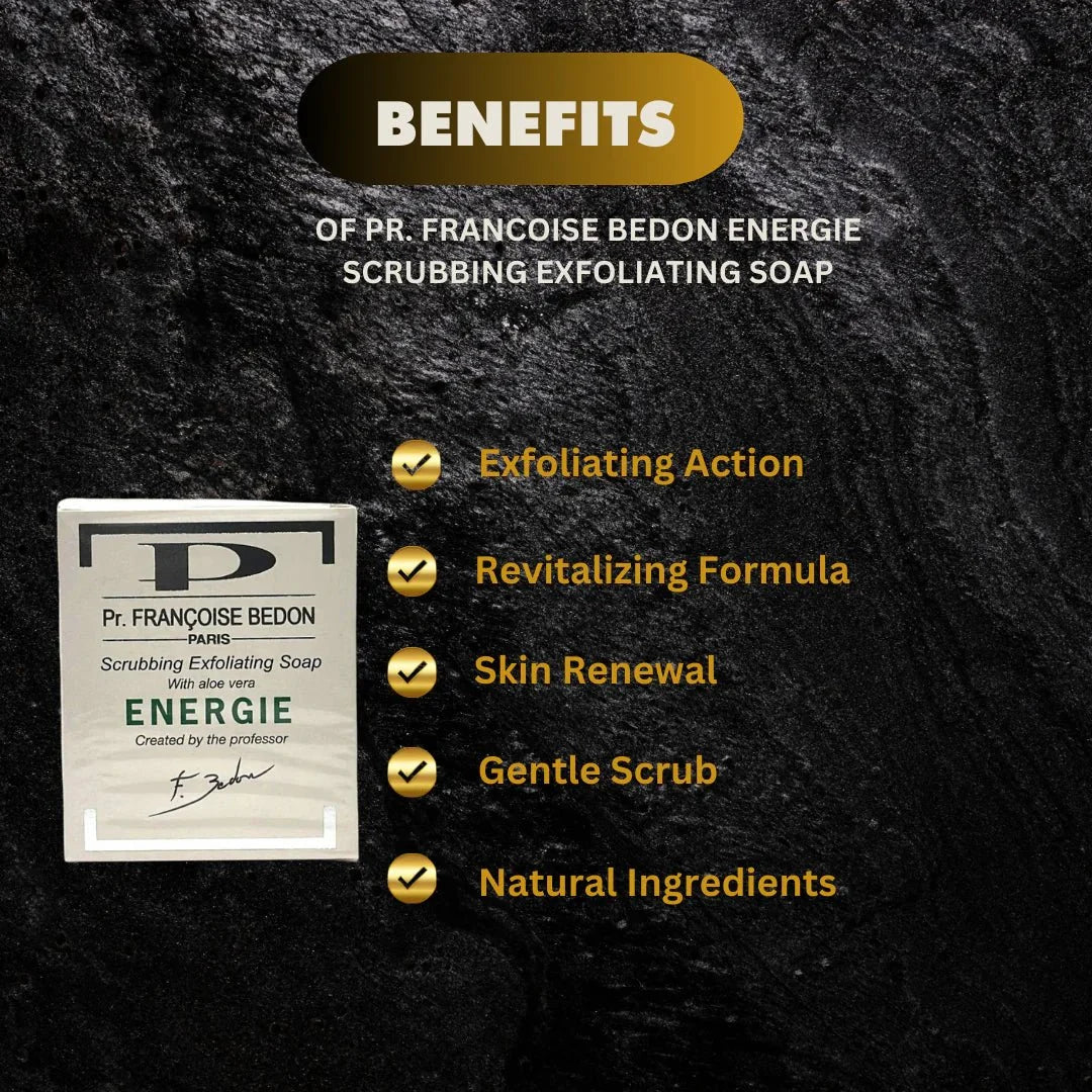 Pr. Francoise Bedon Energie Scrubbing Soap 7 oz - Bazarora