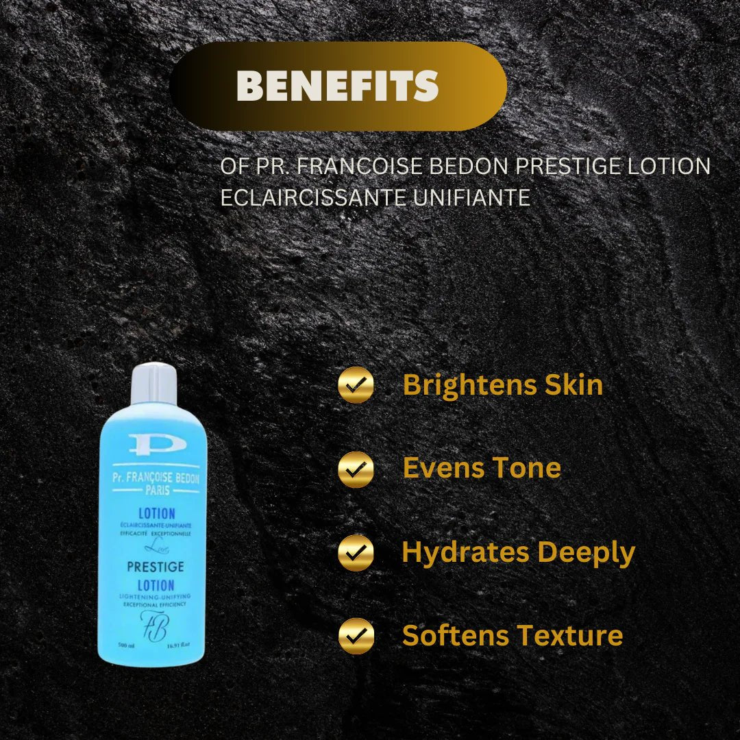 Pr. Francoise Bedon Prestige Unifying Lotion 500ml - Bazarora