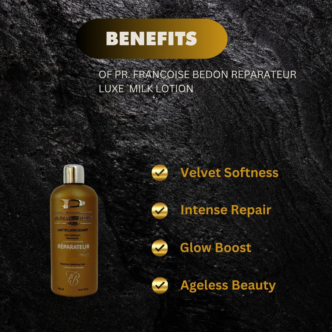 Pr. Francoise Bedon Reparateur Luxe Milk Lotion 16.8oz / 500ml - Bazarora