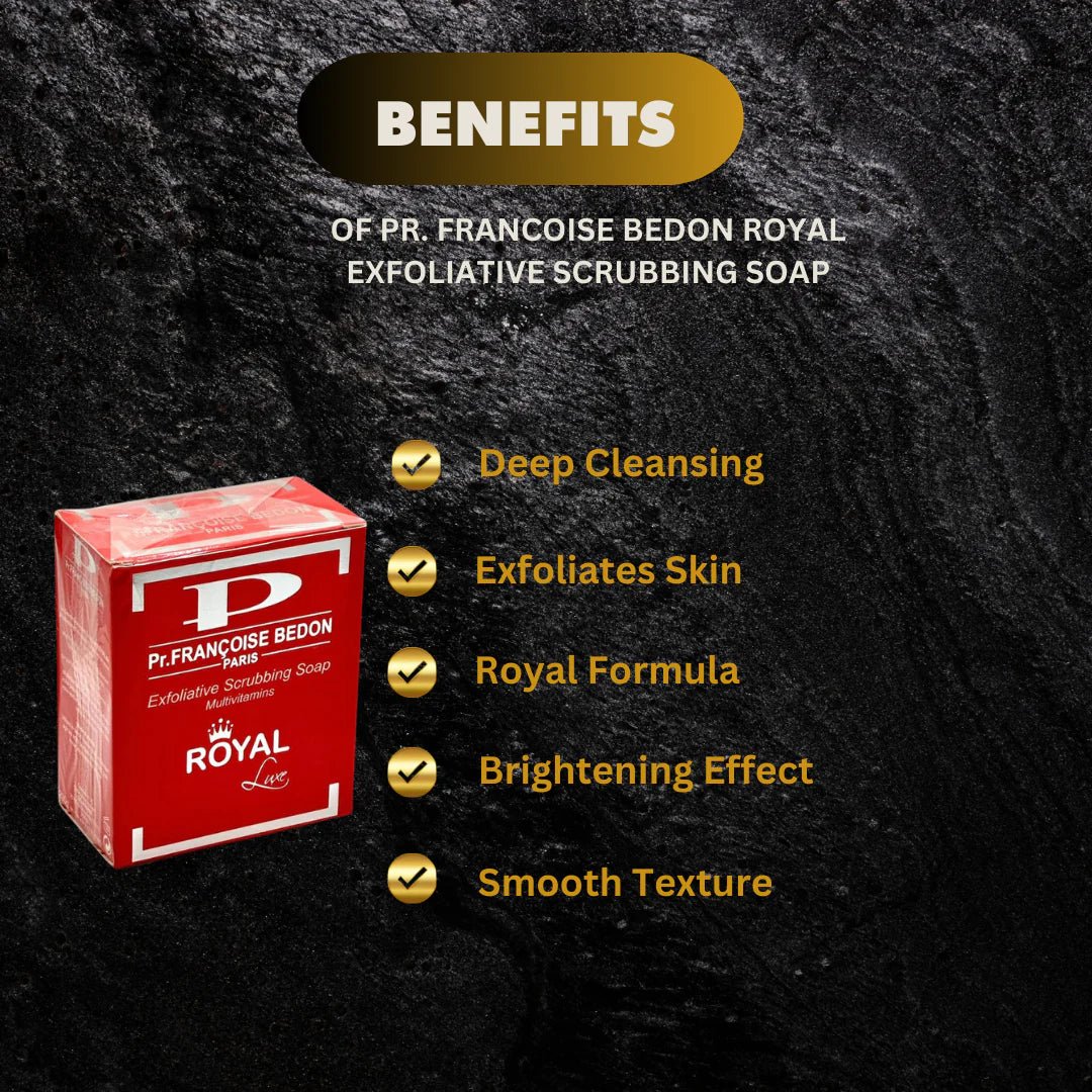 Pr. Francoise Bedon Royal Scrub Soap 7 oz - Bazarora